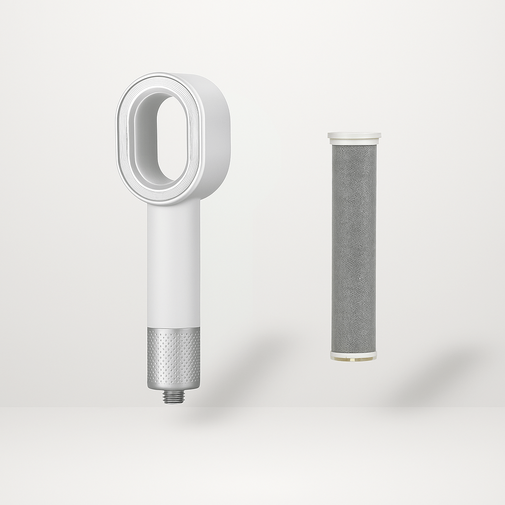 Pommeau de douche filtrant - Eau purifiée