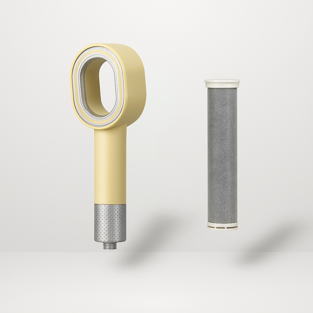 Pommeau de douche filtrant - Eau purifiée